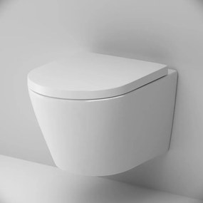 Set vas WC suspendat AM.PM Flash AquaSpin rimless cu capac softclose alb lucios