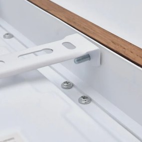 Plafonieră LED dimabilă Brilagi WOODY FRAME LED/24W/230V stejar 30x30 cm IP44 + telecomandă