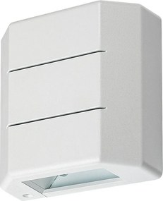 Aplica LED iluminat exterior ambiental IP54 Lippa alb