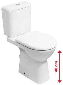 JIKA H8236160000001 - Vas WC DEEP ceramică/albă