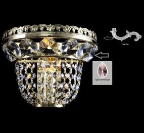 Aplica de perete cristal Bohemia