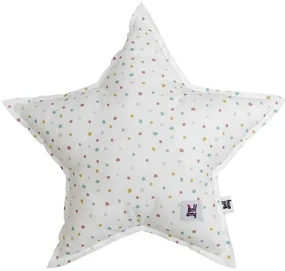Perna decorativa Culoare alba, STAR IN THE WOODS