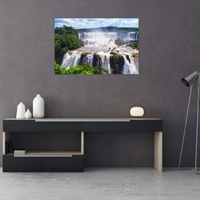 Tablou cu cascadele Iguass (90x60 cm)