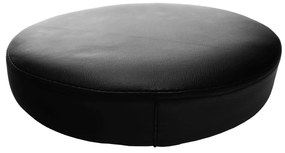 Taburet, alb/negru, DALILA NOVA