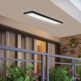Brilagi-LED FRAME SMART Lampă de baie dimabilă LED/50W/230V IP44 negru + telecomandă