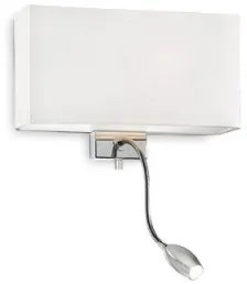 Aplica moderna 2 becuri E27+LED HOTEL 035949 IDEAL LUX
