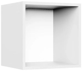 Polita de perete VARZI 37x37 cm, alba