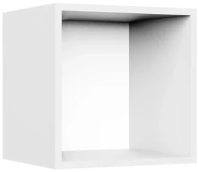 Polita de perete VARZI 37x37 cm, alba