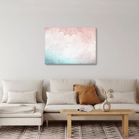 Tablou - Mandala pe zid 2 (70x50 cm)
