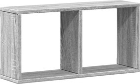 vidaXL Dulap de perete, gri sonoma, 60x16x30 cm, lemn prelucrat