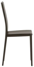 STONES Scaun din piele ecologică 42cm X 41cm H. 95cm | Aosom Romania