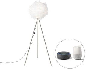 Lampă de podea inteligentă romantică albă cu Wi-Fi A60 - Feather