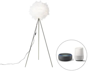 Lampă de podea inteligentă romantică albă cu Wi-Fi A60 - Feather