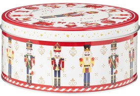 Set de 3 cutii metalice de Crăciun SeasonsGreetings