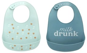 Set bavete din silicon Milk Drunk - Pearhead