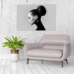 Tablou - Profilui femeii frumoase (90x60 cm)