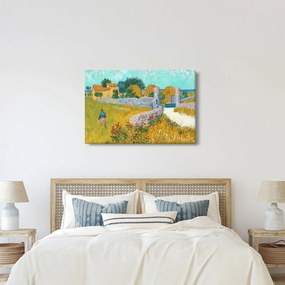 Tablou - Vincent van Gogh, Farmhouse in Provence, reproducere (90x60 cm)