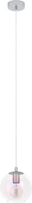 Eglo 901918 - Pendul ARISCANI pe cablu, 1xE27/60W/230V, crom lucios