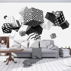 Fototapet - 3D geometrie (152,5x104 cm)