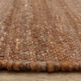 Covor teracotă reversibil, țesut manual din amestesc de lână 200x290 cm Birkdale Rust – Asiatic Carpets
