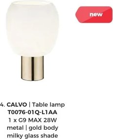 Veioza, Lampa de masa CALVO