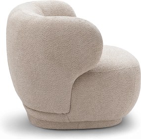 Fotoliu de relaxare Skindi - bouclé bej Catch Me 02