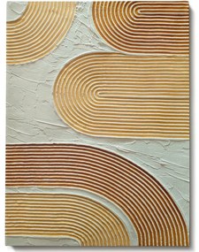 Tablou pictat manual 50x70 cm 3D Canvas – Wallity