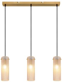 Lustră pe cablu Globo 15775-3H KAROLO 3xE14/40W/230V