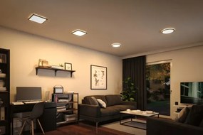 Paulmann 79920 - Panou LED dimabil ATRIA 11,2 W, 230 V, 3000 K, 19 x 19 cm, negru