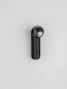 Aplica cu spot LED stil minimalist 3000K NOTIC negru