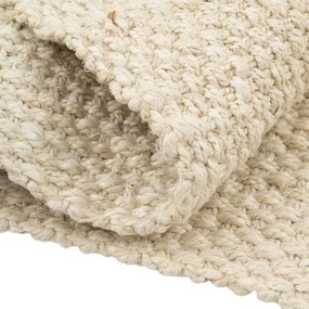 Covor tip traversă crem din iută 70x170 cm Altea – Ixia