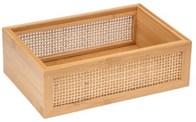 Organizator baie din bambus Wenko Allegre, 22 x 7 cm