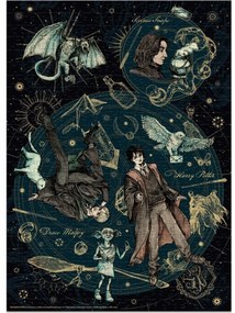 Dodo Puzzle Harry Potter: Snape, Harry și Draco,50 0 piese