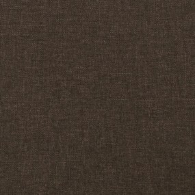 Fotoliu rabatabil electric, maro inchis, material textil