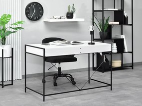 Masă PC Unica (alb + negru). 1109851