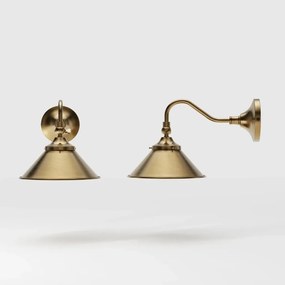 Aplica de perete stil industrial din alama personalizabila Alice