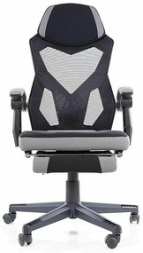 Scaun de birou Q-939 negru/gri