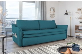 Canapea extensibilă Miuform Charming Charlie, turcoaz