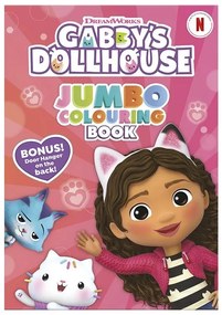 Gabby&#039;s Dollhouse Sprinkle Party Carte de colorat Jumbo