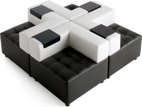 Fotoliu lemn masiv Kuadra – Design modular confort solid