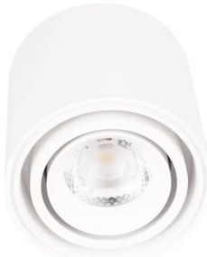 Spot LED aplicat Fix D-7cm alb