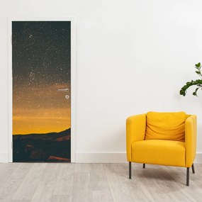 Fototapet pentru ușă - Cerul cu stele (95x205cm)