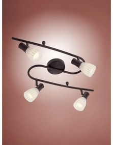 Spot Redo 04-320 DIONE 4xE14/28W/230V negru