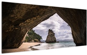 Tablou din peșteră, Noua Zeelanda (120x50 cm)