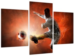 Tablou - Fotbalistul (90x60 cm)