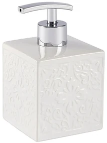 Dispenser de săpun CORDOBA - 500 ml, WENKO, alb