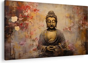 Tablou - Buddha, pictură (90x60 cm)