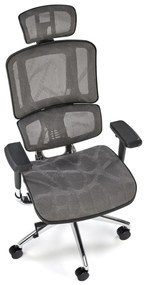 Scaun de birou Ethan gri H139 cm