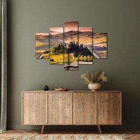 Tablou cu peisaj în carte (150x105 cm)