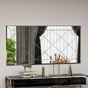Oglindă Pauli - White, Alb, 2x60x120 cm